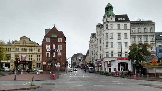 Blick auf die Davidwache auf St. Pauli. © NDR Foto: Ralf Meinders