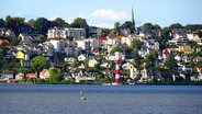 Blick auf das Elbufer Blankenese © NDR Foto: Ralf Meinders