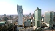 Warschaus Skyline verändert sich monatlich. © NDR 