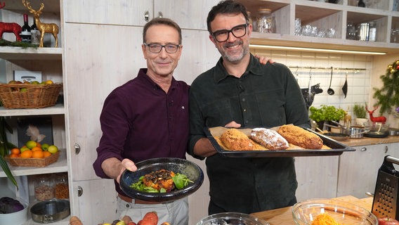 Dr. Matthias Riedl (l.) Tarik Rose (r.) © NDR/dmfilm/Florian Kruck 