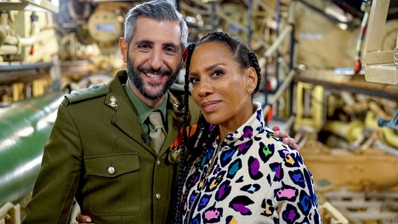 Barbara Becker und Michel Abdollahi © Stefan Mühlenhoff Foto: Stefan Mühlenhoff