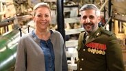 Bettina Wulff und Michel Abdollahi. © NDR/Telemichel/Jan-Nicholas Vogt 