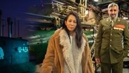Minh-Khai Phan-Thi steht neben Michel Abdollahi. Beide schauen in die Kamera. © Telemichel 