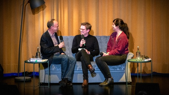 Christoph Bungartz, Johannes Böhme, Karen Köhler © NDR Foto: Selina Haberland