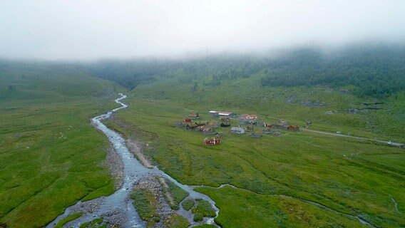 Die Sommeralm Heraldssetra ist eine der größten in Norwegen und seit 300 Jahren in Betrieb. © NDR/Miramedia/Elke Bille 