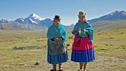 Anna-Lia Gonzales und ihre Mutter Dora wollen den Huayna Potosí (6.088m) besteigen. © NDR/dmfilm/Manfred Uhlig 
