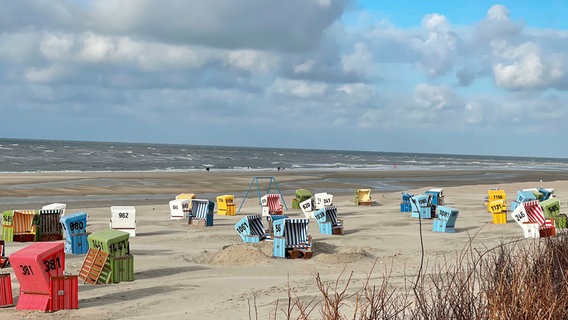 Strandkörbe auf Langeoog © NDR/Volker Ide 