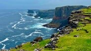 Die Shetlandinseln liegen dort, wo Nordsee und Nordatlantik aufeinandertreffen. Wilde Inseln im wilden Meer. © NDR/Till Lehmann/nonfictionplanet 