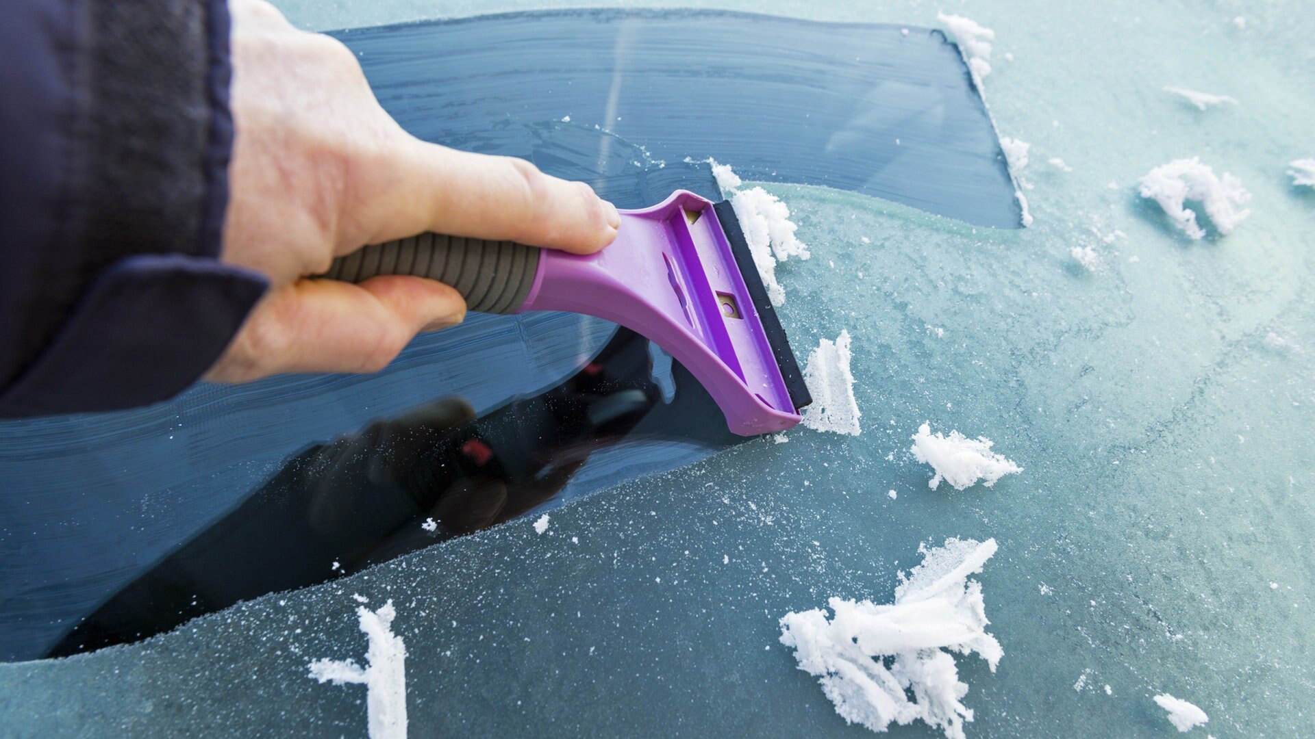 Auto Windschutzscheibe Schneeabdeckung, Schnee, Eis, Frost, Voller