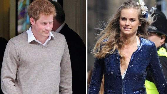 Prinz Harry und Cressida Bonas (Bild-Montage) © dpa - Bildfunk Foto: Prinsloo Lock