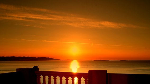 Sonnenuntergang an der Côte d'Azur © NDR 