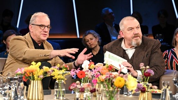 Der Schauspieler Dietmar Bär ist zu Gast in der NDR Talk Show am 16. Februar 2024. © NDR Fernsehen/Uwe Ernst Foto: Uwe Ernst