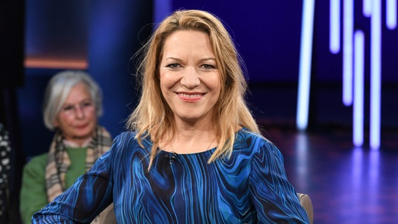 Die Tiefsee-Ökologin Prof. Dr. Antje Boetius ist zu Gast in der NDR Talk Show am 8. Dezember 2023. © NDR Fernsehen/ Uwe Ernst Foto: Uwe Ernst