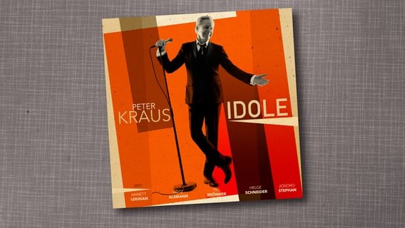 Zu sehen ist das Cover von Peter Kraus' Album "Idole", erschienen beim Label energie Kultur. © energie Kultur/ Telamo 