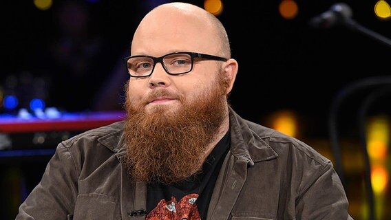 Sänger Andreas Kümmert zu Gast in der NDR Talk Show am 23.09.2016 © NDR/Uwe Ernst Foto: Uwe Ernst