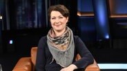 Die Dolmetscherin Alexandra Lemke ist zu Gast in der NDR Talk Show am 1. April 2022. © NDR Fernsehen/Uwe Ernst Foto: Uwe Ernst