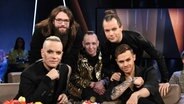 Die Musikband "Lord Of The Lost" ist zu Gast in der NDR Talk Show am 7. April 2023. © NDR Fernsehen/Uwe Ernst Foto: Uwe Ernst