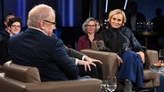 Die Moderatorin und Journalistin Caren Miosga ist zu Gast in der NDR Talk Show am 8. Dezember 2023. © NDR Fernsehen/ Uwe Ernst Foto: Uwe Ernst