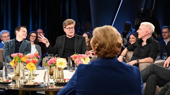 Der Komiker Herr Schröder ist zu Gast in der NDR Talk Show am 22. März 2024. © NDR Fernsehen/ Uwe Ernst Foto: Uwe Ernst
