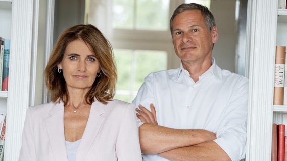 Katja Gloger und Georg Mascolo, Journalisten-Ehepaar © Hans-Jürgen Burkard 