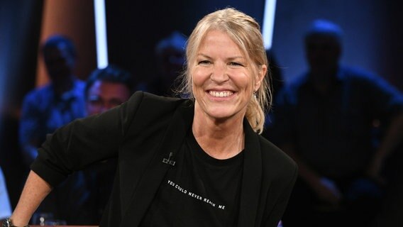 Die Apnoe-Taucherin Anna von Boetticher ist zu Gast in der NDR Talk Show am 29. Juli 2022. © NDR Fernsehen/ Uwe Ernst Foto: Uwe Ernst