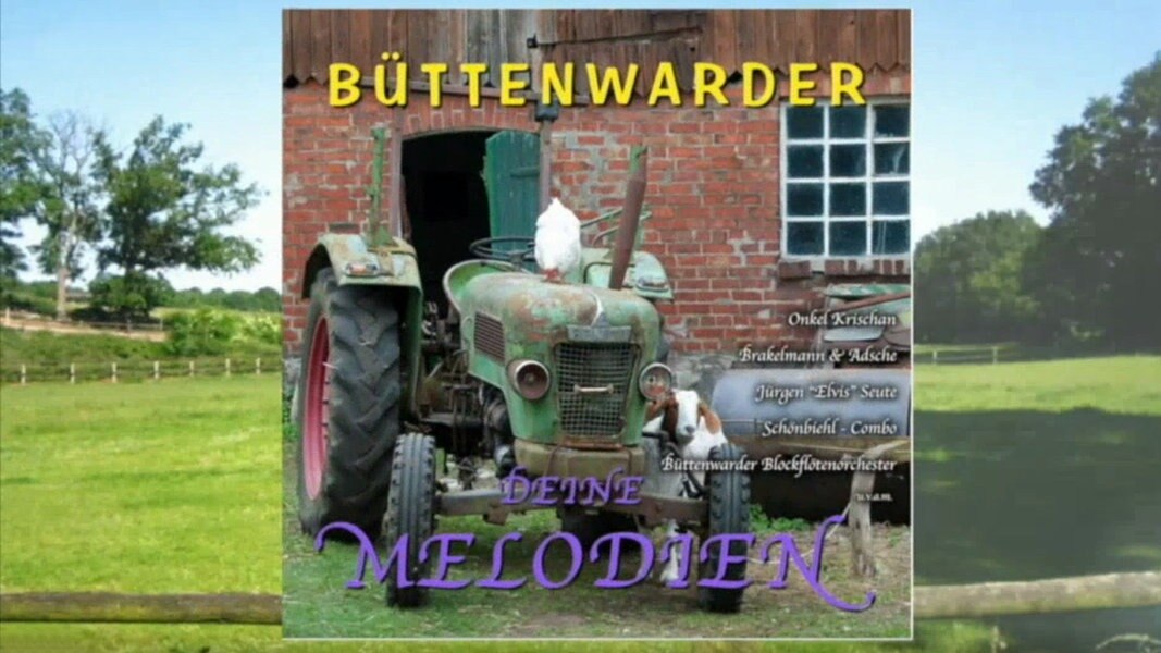 CD-Cover: Büttenwarder Deine Melodien