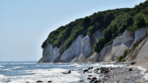 Blick auf die Kreidefelsen von Rügen. © NDR Foto: Corinna Schaak aus Altenkirchen