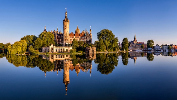 Schweriner Schloss © NDR Foto: Torsten Schmeling aus Schwerin