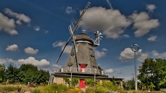 Die Mahnkesche Mühle in Stralsund. © NDR Foto: Hartmut Heidrich aus Stralsund