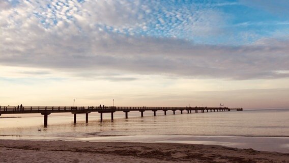 Seebrücke in der Ostsee © NDR Foto: Mandy Hellmund aus Remplin