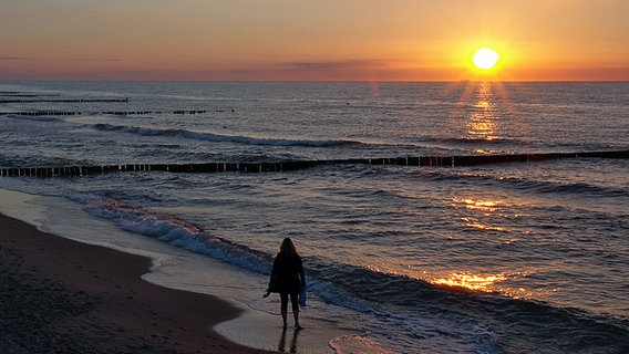 Sonnenuntergang am Meer © NDR Foto: Manfred Seibke aus Gadebusch