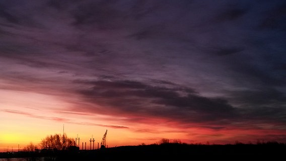 Sonnenaufgang © NDR Foto: Jana Dräger aus Rostock