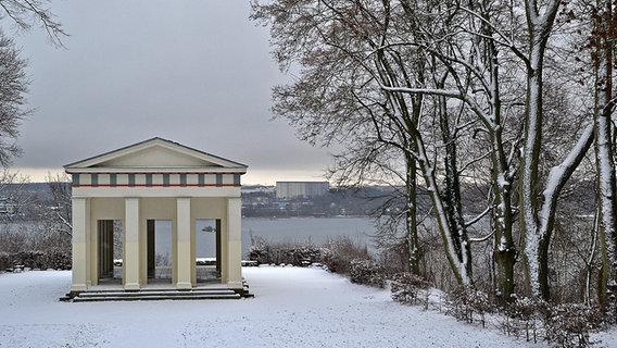 Der Winter hat Belvedere bei Neubrandenung fest im Griff. © NDR Foto: Werner Bayer aus Neubrandenburg