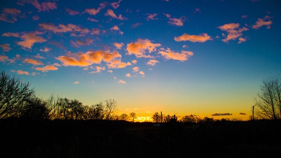 Sonnenaufgang © NDR Foto: Stefan Witte aus Neustrelitz