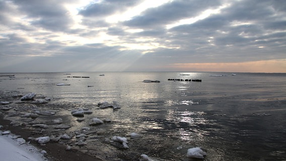 Lichtblicke über dem Haff bei Kamminke © NDR Foto: Ute Spohler aus Zinnowitz