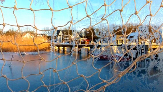 Blick auf den Hafen von Kloster von der Wasserseite aus © NDR Foto: Gerald Schneider aus Kloster