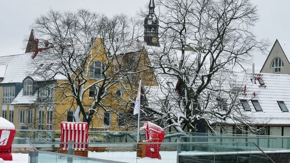 Strandkörbe in Stralsund im Winter © NDR Foto: Marianne Schultz aus Stralsund