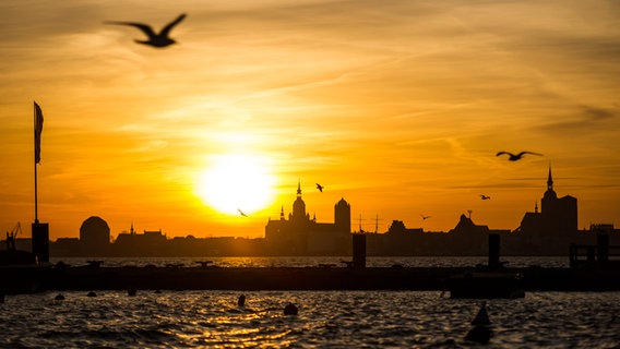 Sonnenuntergang © NDR Foto: Karsten Unger aus Groß Mohrdorf