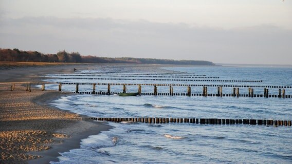 Morgenstimmung am Strand © NDR Foto: Kathrin Köppe aus Plau