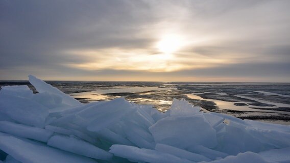 Eisschollen am Greifswalder Bodden © NDR Foto: Torsten Bänsch aus Baabe auf Rügen