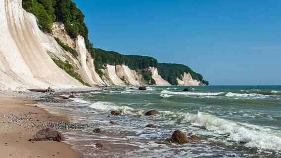 Kreidefelsen auf Rügen © NDR Foto: Norbert Brandt aus Neubrandenburg