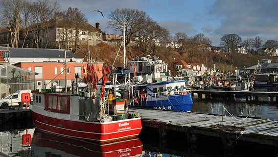 Der Fischereihafen von Sassnitz © NDR Foto: Max Bachmann aus Sassnitz