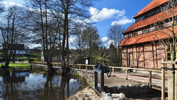 Wassermühle in Hanshagen © NDR Foto: Günter Kamp aus Greifswald