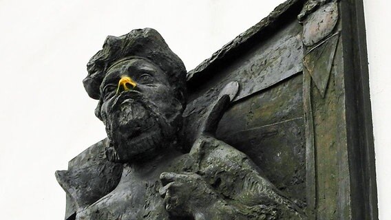 Mann mit der goldenen Nase © NDR Foto: Helmut Kuzina aus Wismar