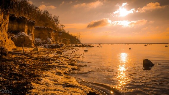 Ein Sonnenuntergang am Timmendorfer Strand auf Poel © NDR Foto: Matthias Gehrke aus Boizenburg