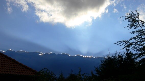 Bewölkter Himmel © NDR Foto: Marion Johannovsky aus Rehna