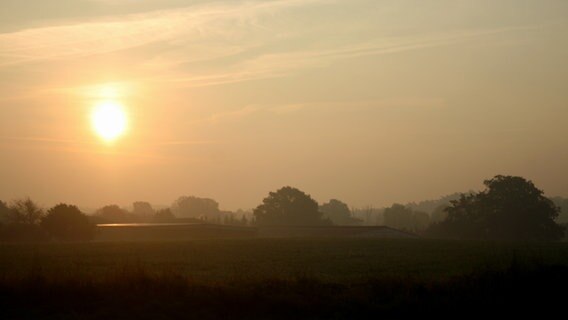Diesiger Sonnenaufgang © NDR Foto: Renate Reinbothe aus Thurow