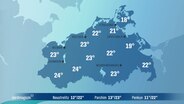 Das Wetter für Mecklenburg-Vorpommern am 6. September 2022 © NDR 