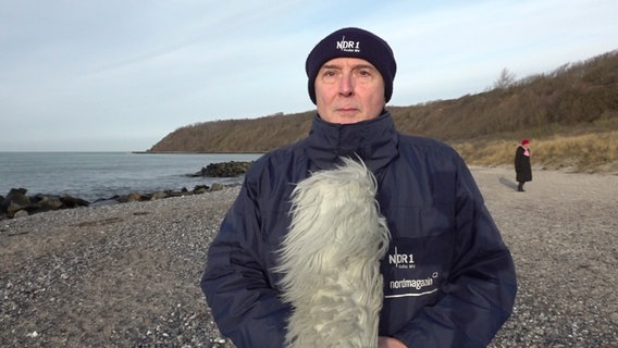 Uwe Ulbrich präsentiert das Wetter für den 03. Januar 2024 © NDR 