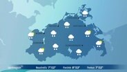 Das Wetter für den 1. Oktober 2022. © NDR 